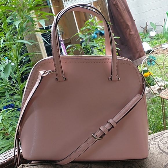 Kate Spade ♠️  Pink Dome Crossbody Handbag - Picture 2 of 12